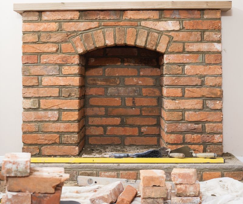 Brick Mantel Repair