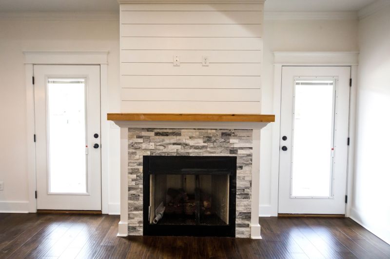 Completed Masonry Fireplace